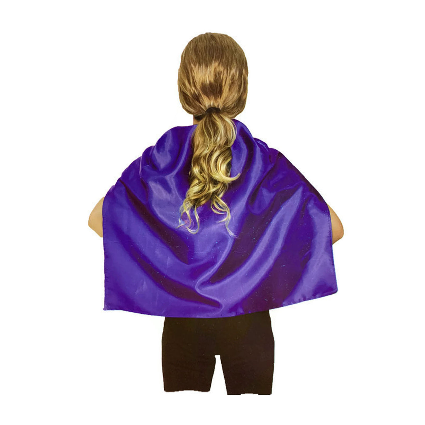 SHORT CAPE Kids Childrens Party Costume Vampire Coat  - Purple