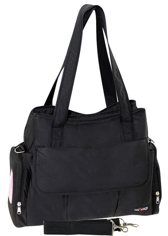 Baby Nappy Bag Diaper Maternity Tote - Black