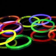 15 GLOW STICKS Party Light Glow In The Dark Rave BRACELETS Disco Bulk 20cm