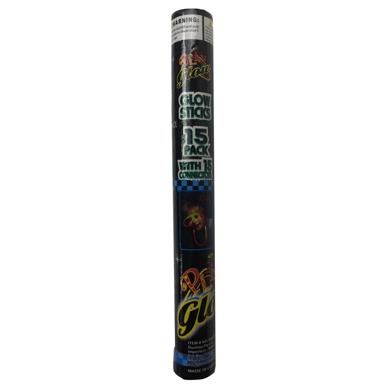 15 GLOW STICKS Party Light Glow In The Dark Rave NECKLACE Disco Bulk