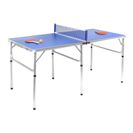 152cm Portable Tennis Table, Folding Ping Pong Table Game Set - SM Everyday Living