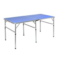 152cm Portable Tennis Table, Folding Ping Pong Table Game Set - SM Everyday Living