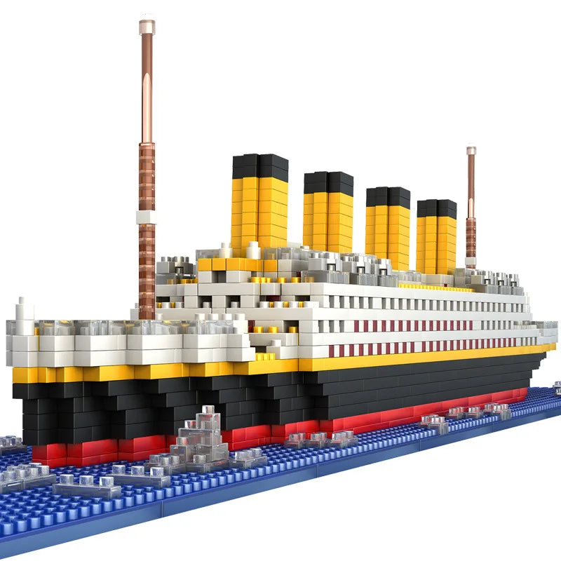 Titanic Ship Toy with LED Light