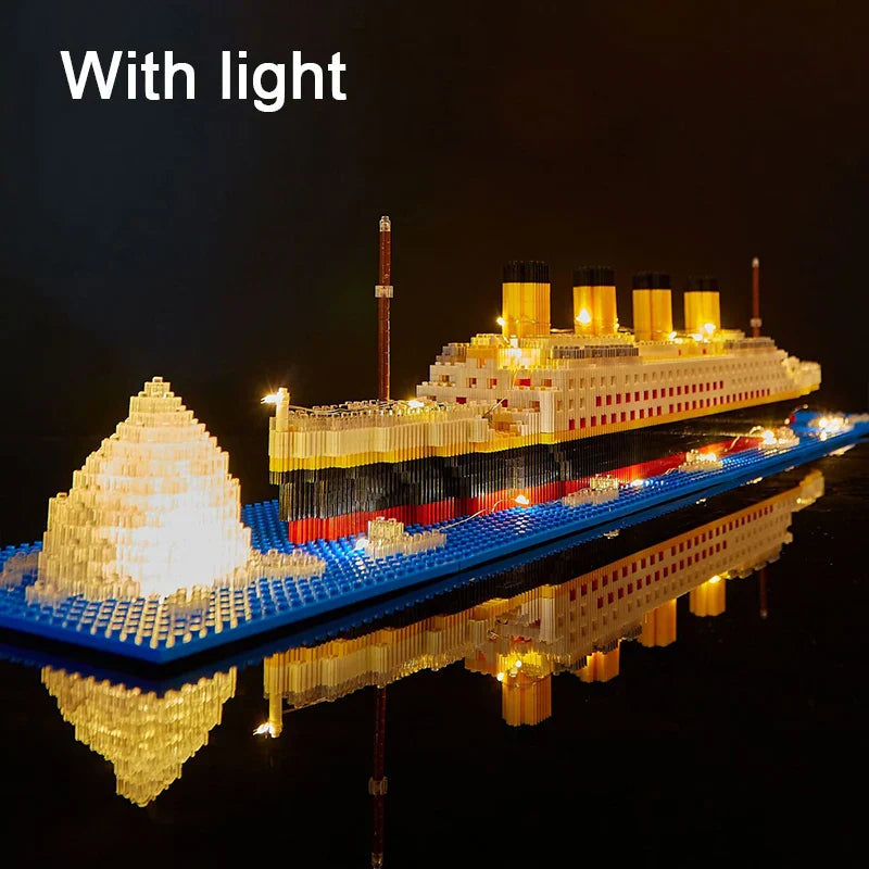 Titanic Ship Toy with LED Light