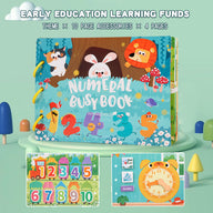 Busy Book Set - Educational Preschool Activity Books for Learning and Fun (2-piece set)