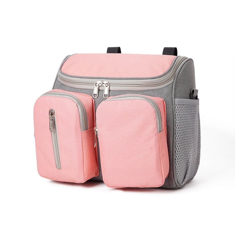 Pink Universal Stroller Organizer Bag