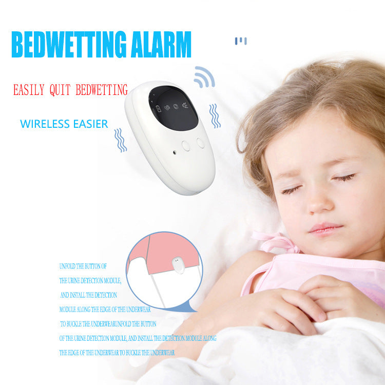 TXQ-02 Wireless Bedwetting Alarm - Discreet, Effective Urinary Training Device