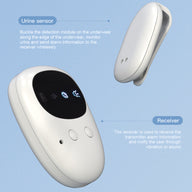 TXQ-02 Wireless Bedwetting Alarm - Discreet, Effective Urinary Training Device