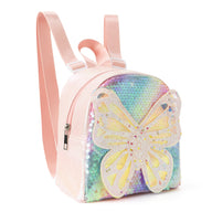 Glitter Butterfly Sequin Backpack - Sparkling Small Backpack for Kids