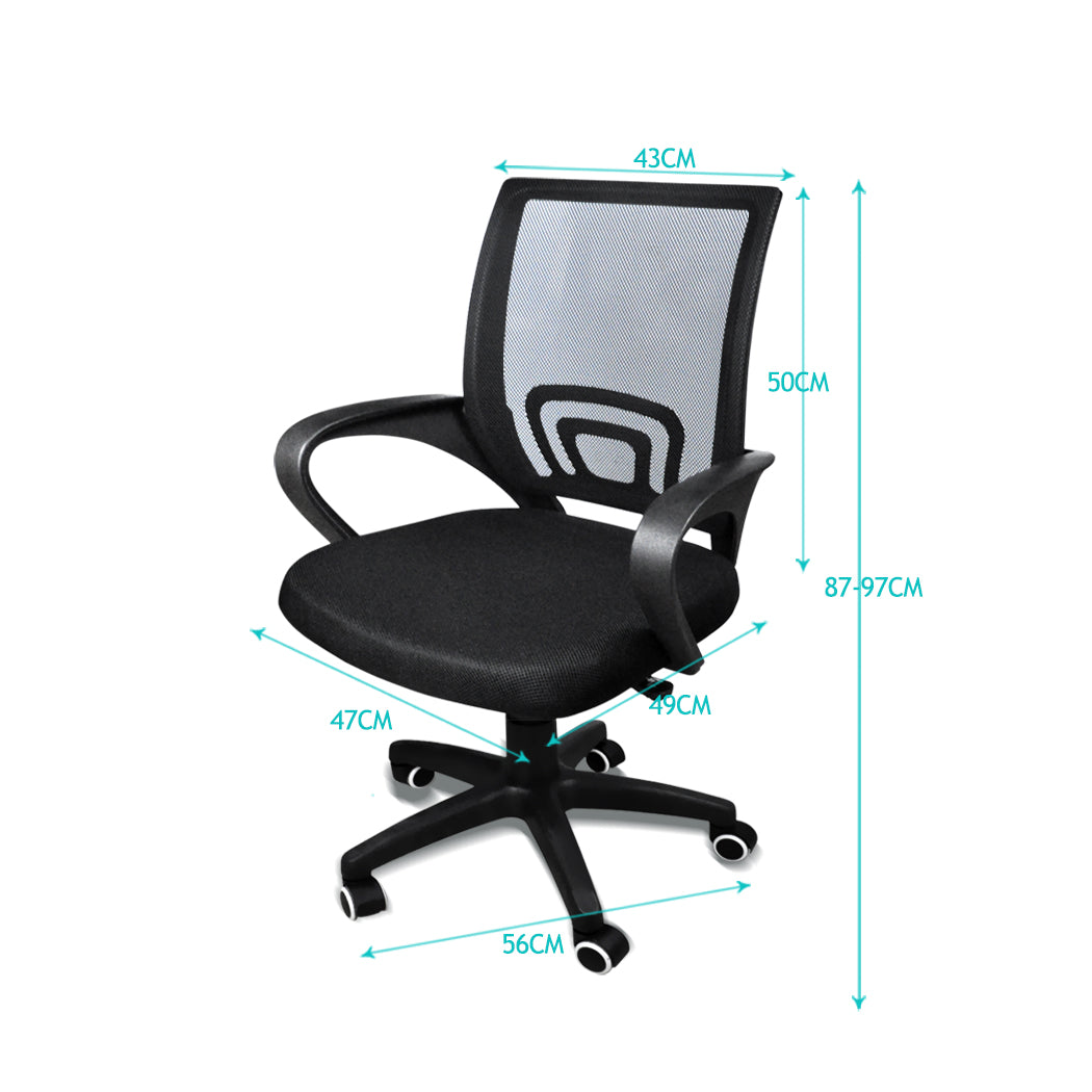 Office Chair Mesh Gaming Computer Chairs Executive Seating Armchair Wheels Seat