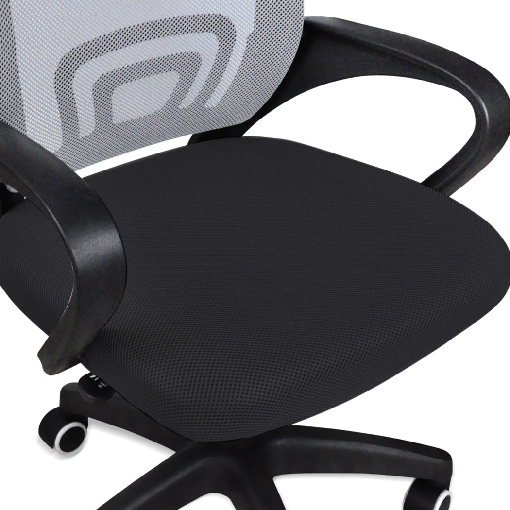 Office Chair Gaming Computer Chairs Mesh Executive Back Seating Study Seat Grey