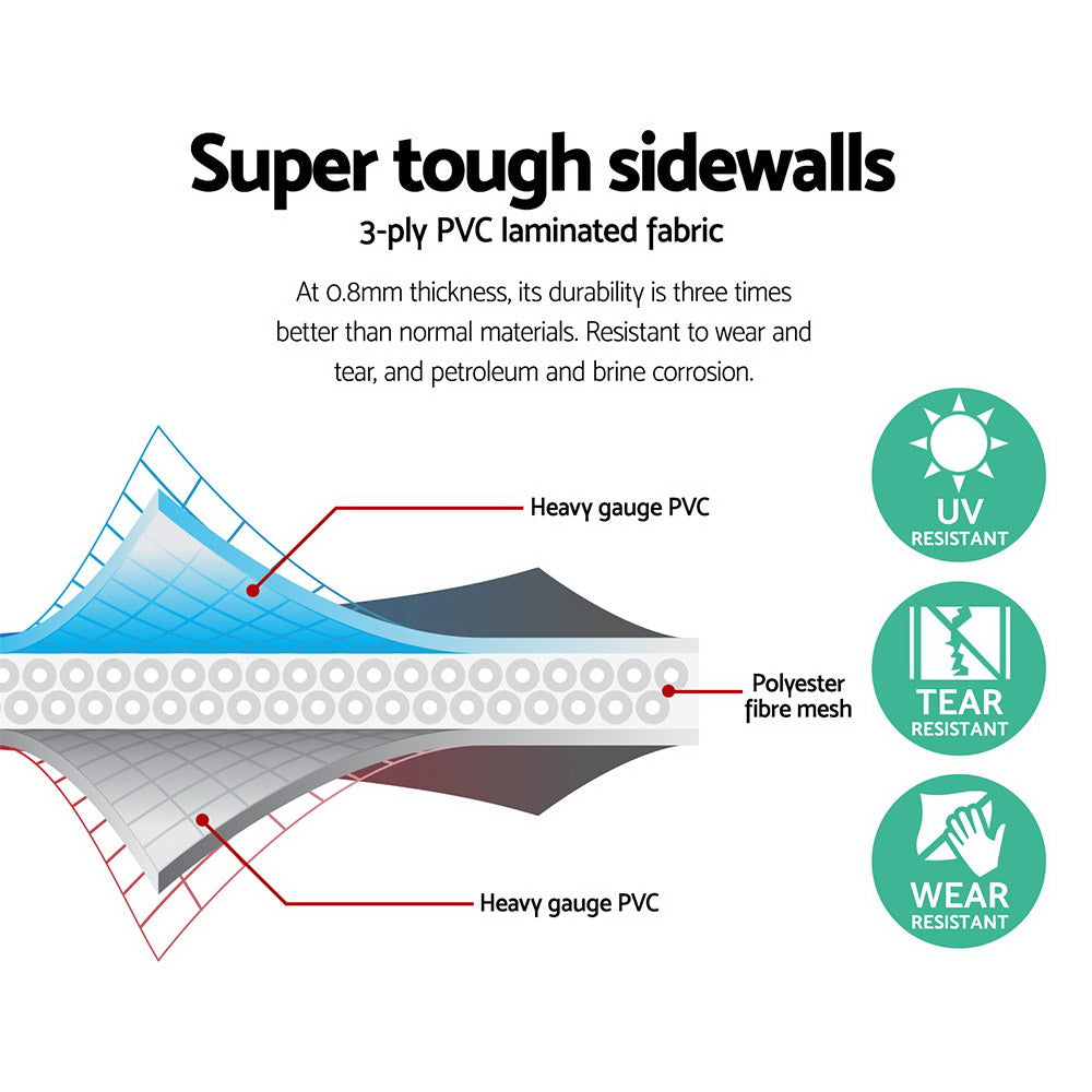 Swimming Pool Above Ground Filter Pump Steel Pro Frame Pools