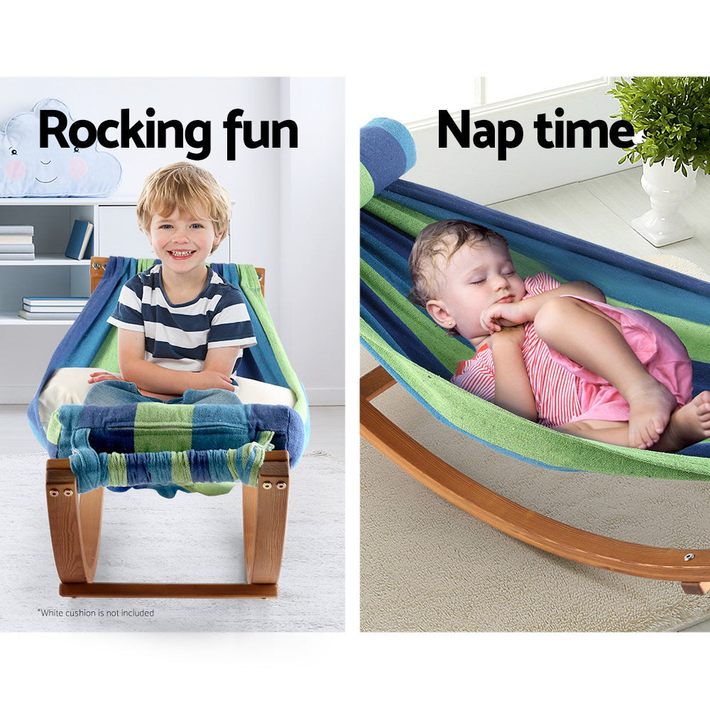 Kids Hammock Chair Swing with Pillow