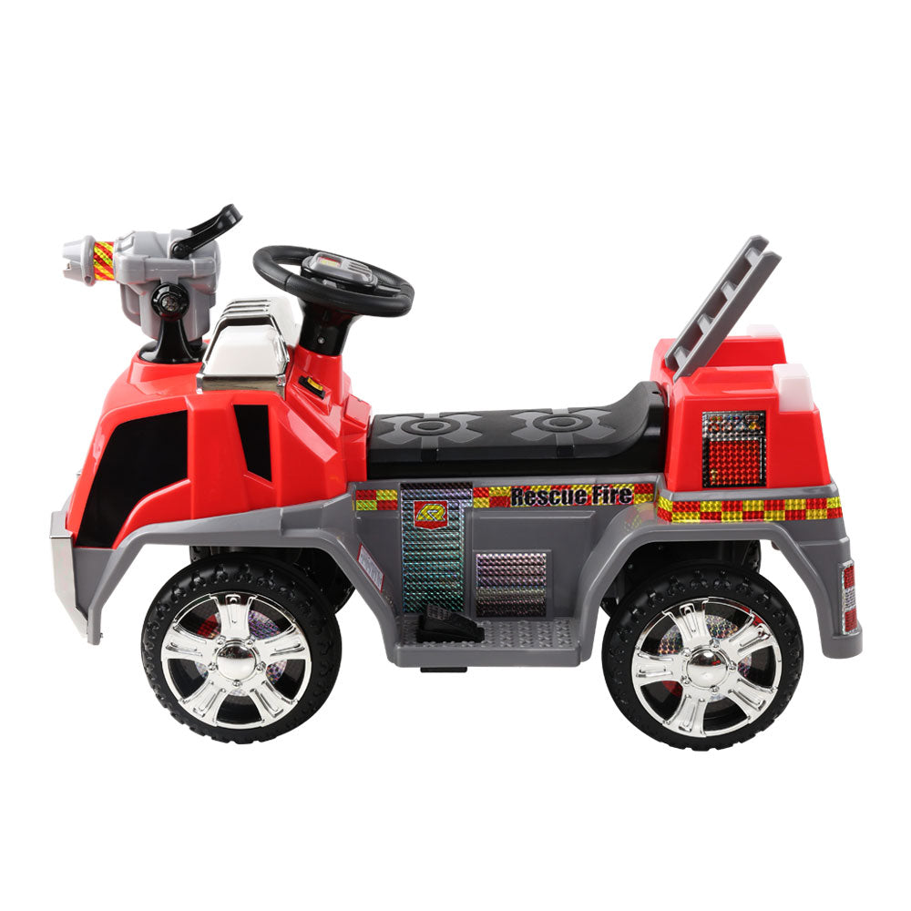 Kids Ride On Fire Truck Motorbike Motorcycle Car Red Grey