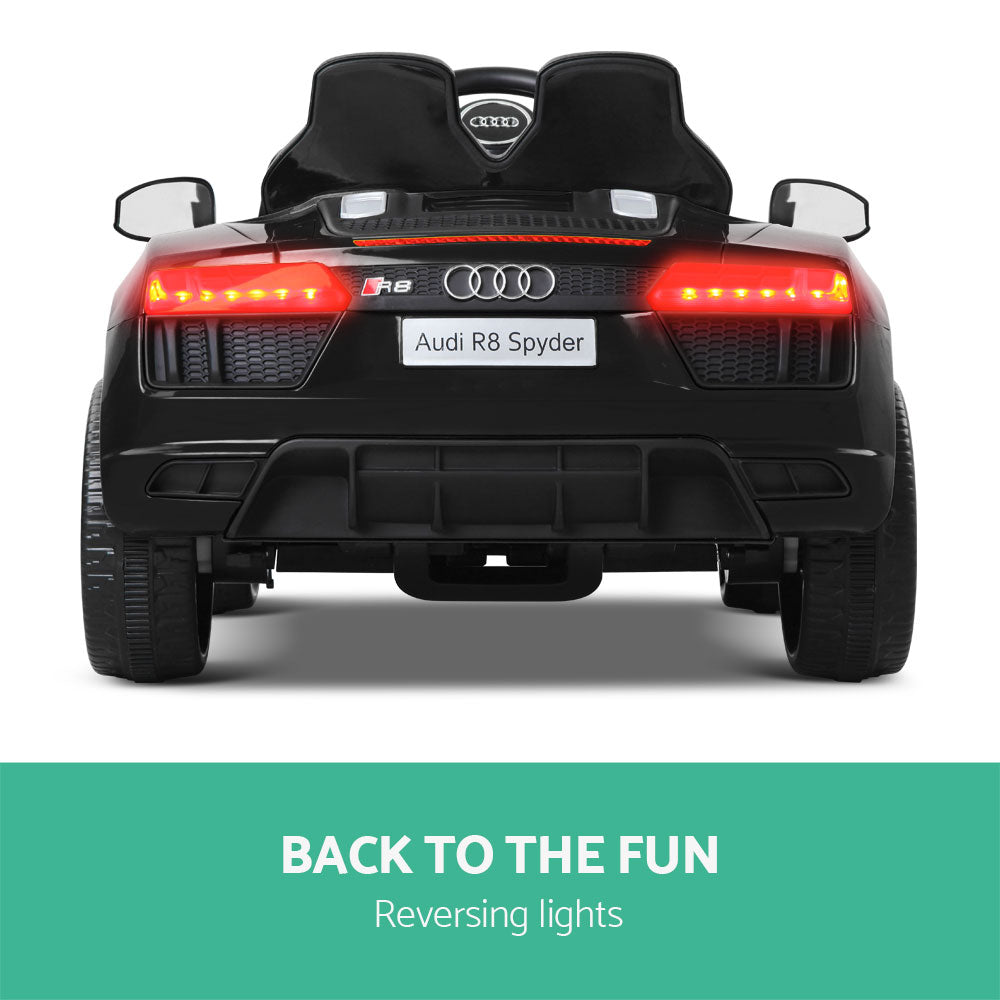 Kids Ride On Car Audi R8  Electric Black