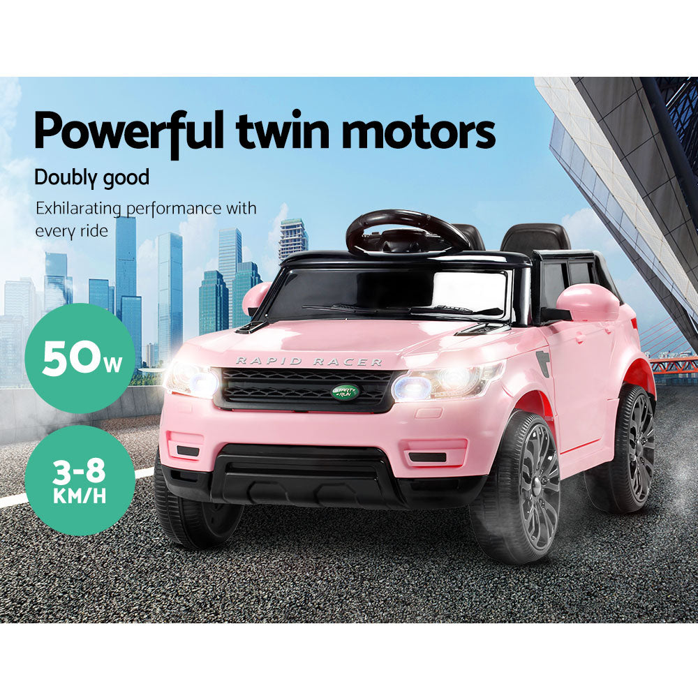 Kids Range Rover Ride On Car - Pink