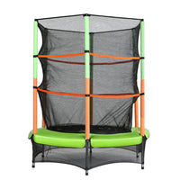 4.5ft Kids Trampolines - Green