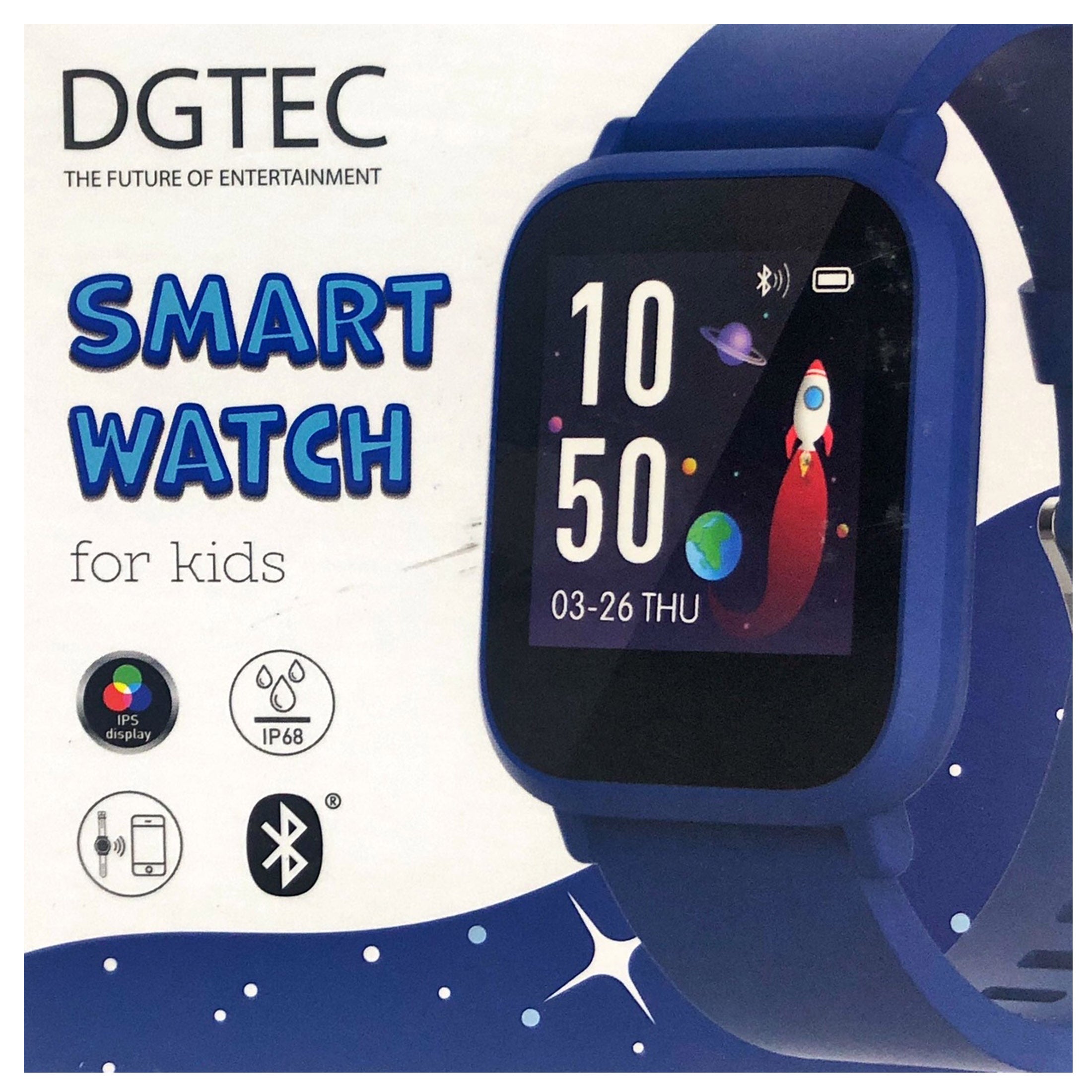 Kids Kidi Smart Watch Fit4Kid App Fitness Sport Galactic Blue
