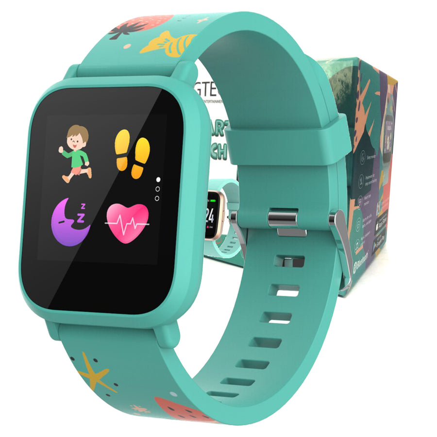 Kids Kidi Smart Watch Fit4Kid App Fitness Sport Tropical Green