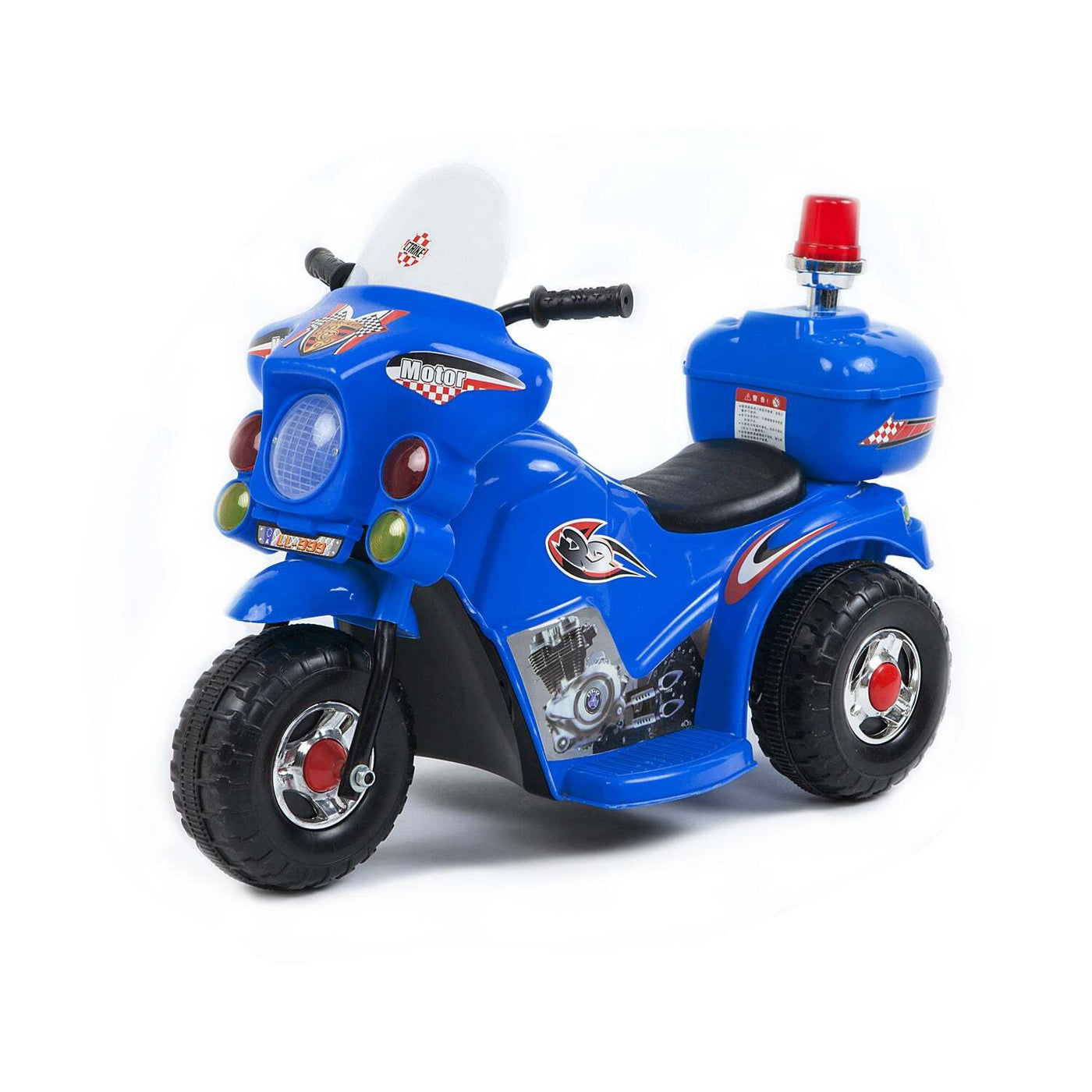 Electric Ride-on Motorcycle Blue