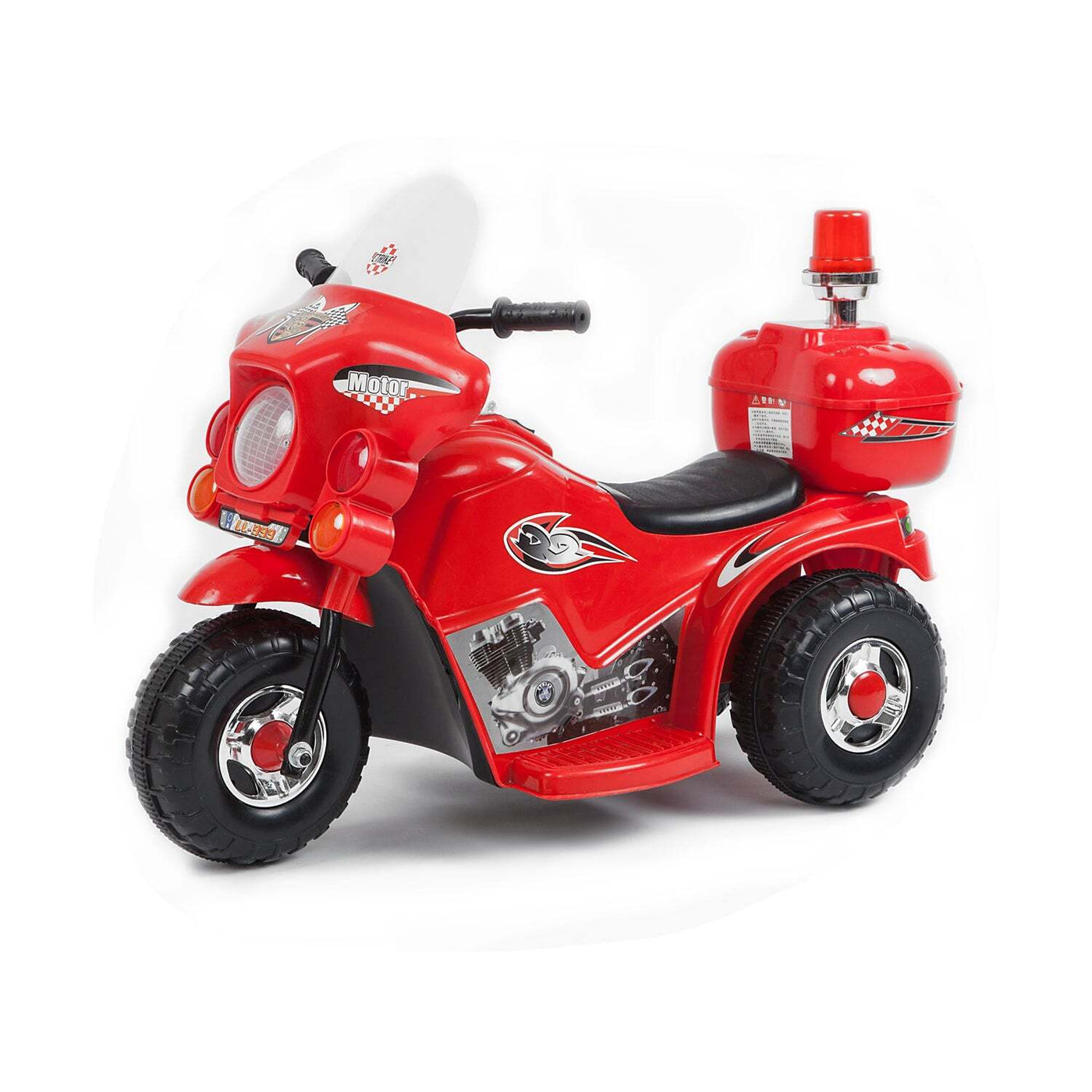 Electric Ride-on Motorcycle Red