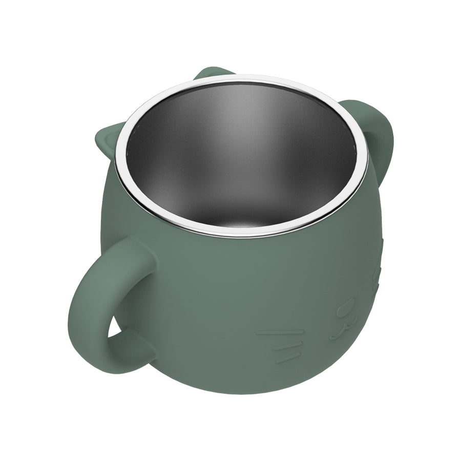 Cup 2 in 1 -Olive Green