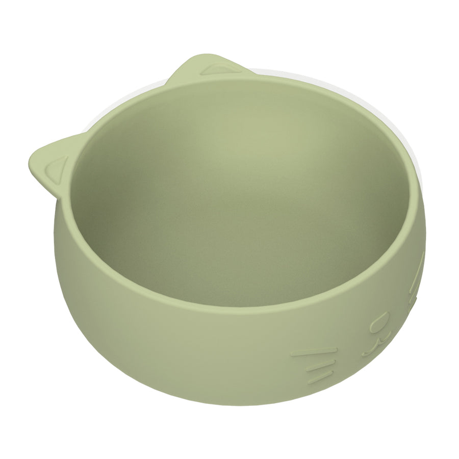 Silicone Bowl -Avocado Cream