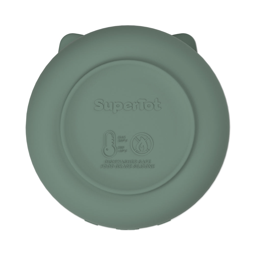 Silicone Bowl -Olive Green