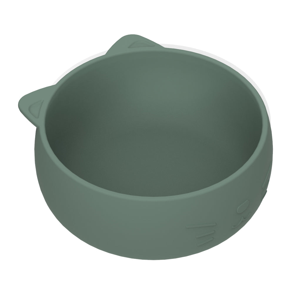 Silicone Bowl -Olive Green