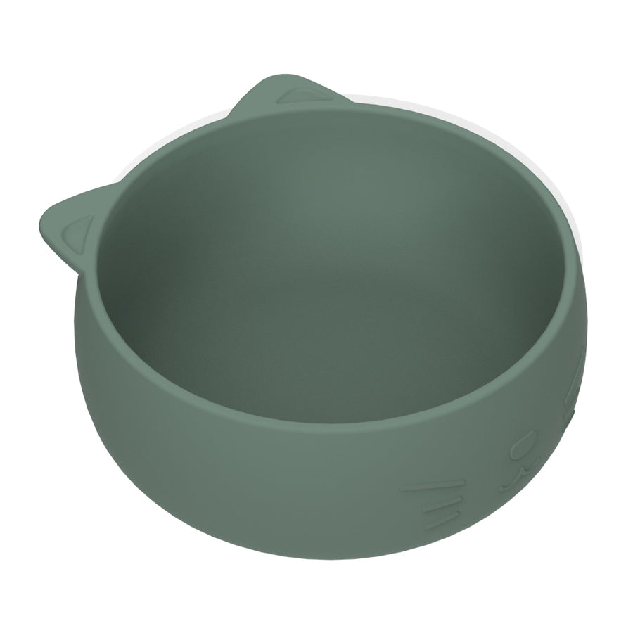 Silicone Bowl -Olive Green