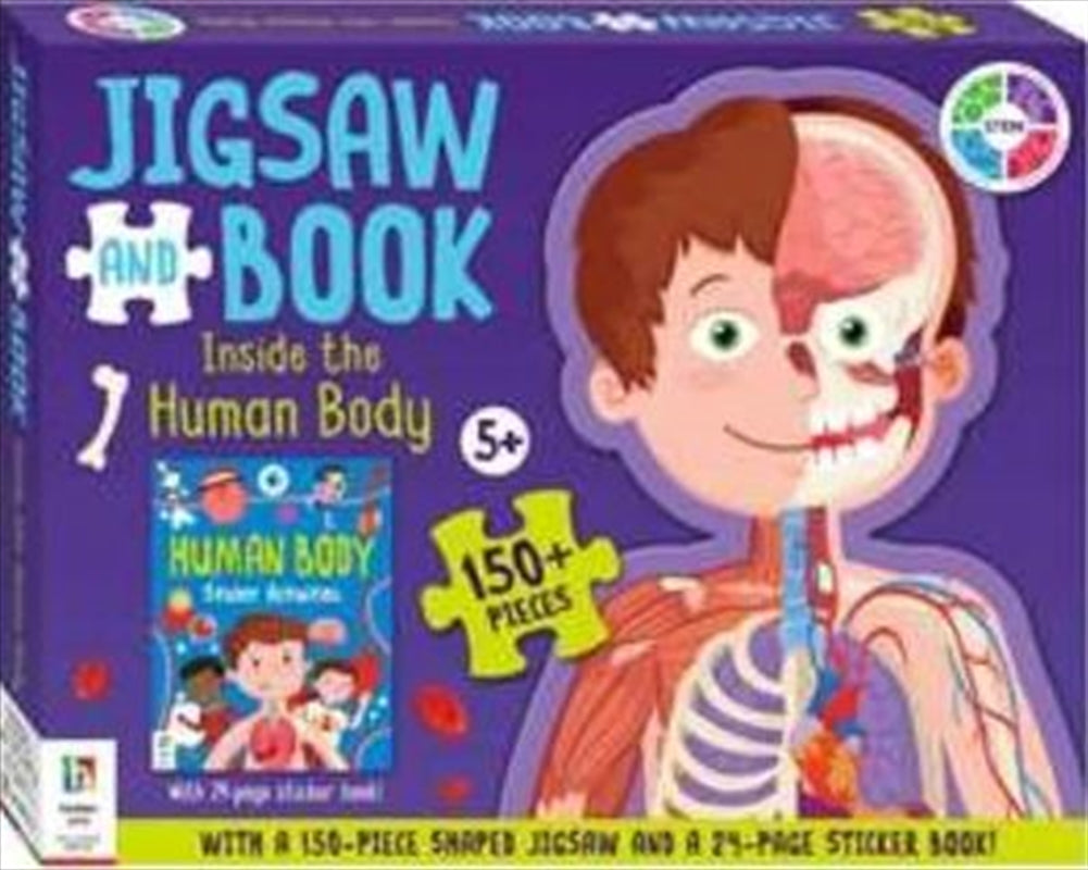 Human Body - Book And Jigsaw - SM Everyday Living