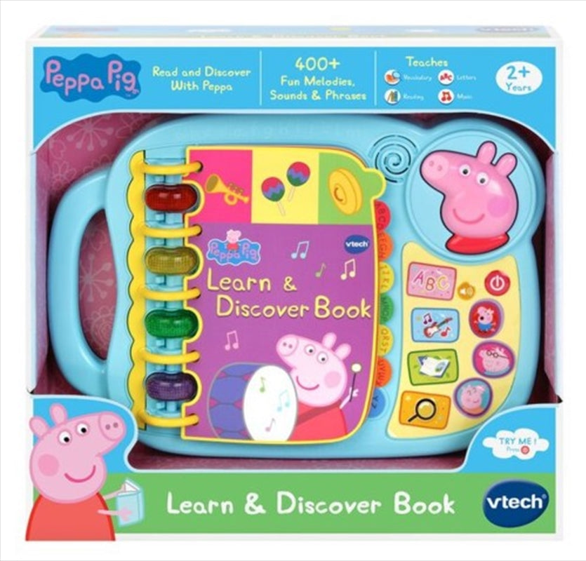 Peppa Pig Learn Discover Book - SM Everyday Living