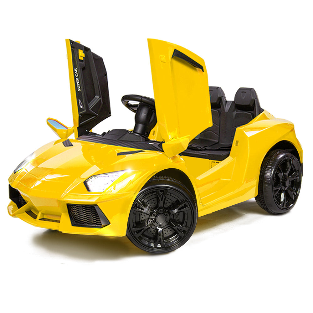 kids Ride-On Car Lamborghini Yellow