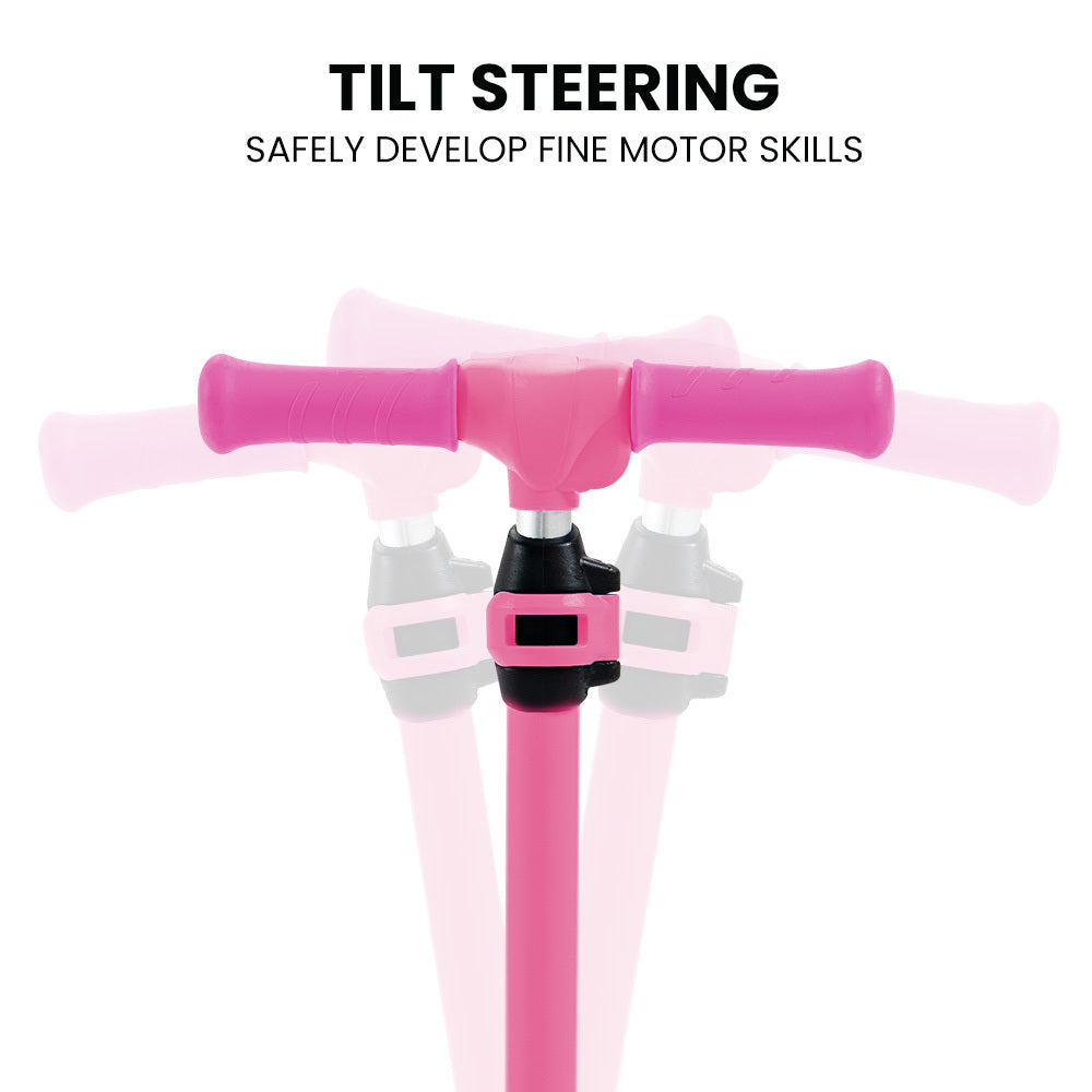 Kids 3-Wheel Electric Scooter  Pink