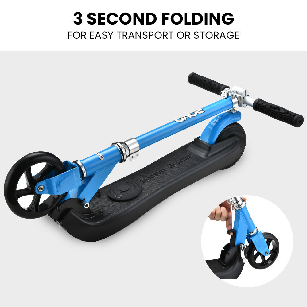 KIDS Electric Scooter  E-Scooter 125W Rechargeable, Blue