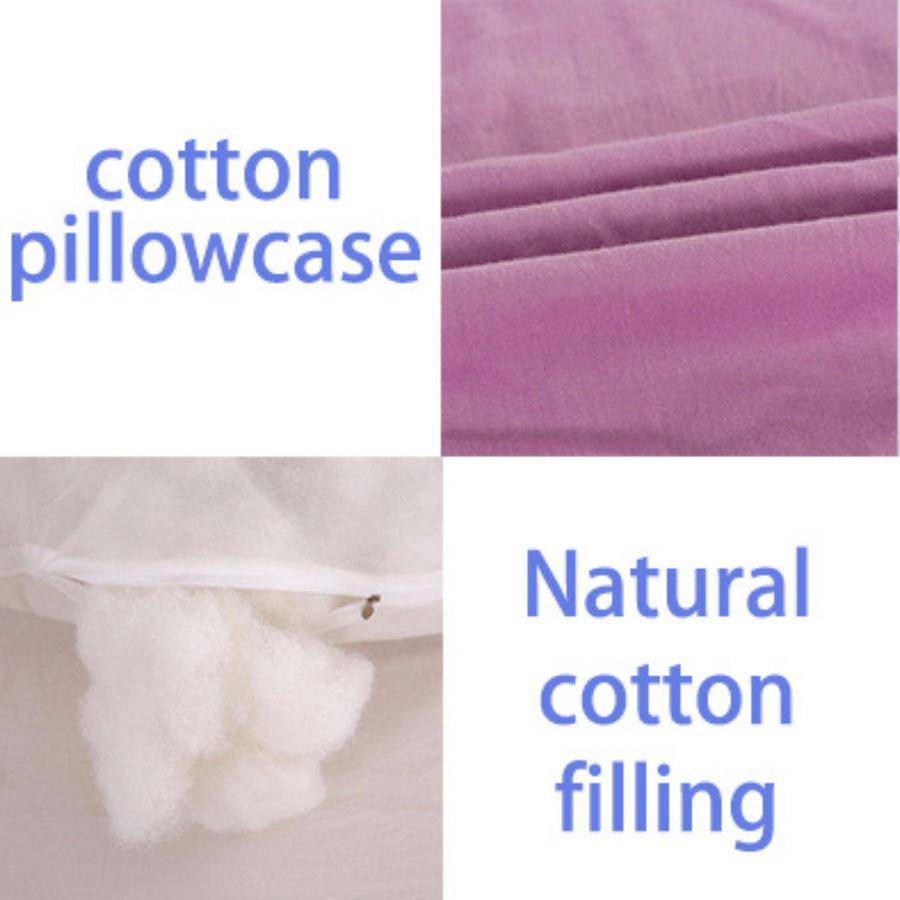 Pregnancy/Maternity/Nursing Pillow with Pillowcase (White)