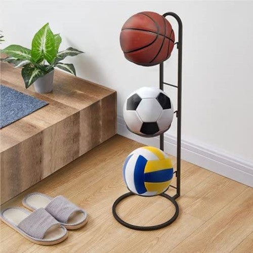 3 Tier Ball Storage Rack Holder