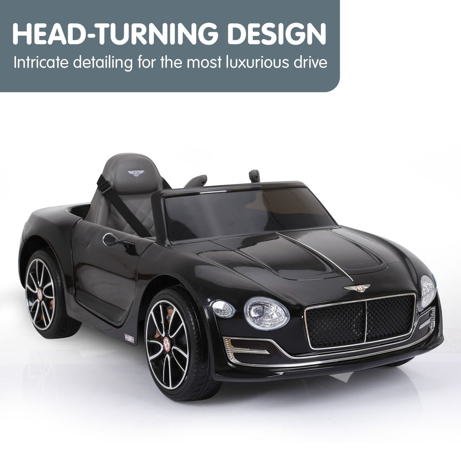 Bentley Speed 6E Electric Kids Ride On Car Black