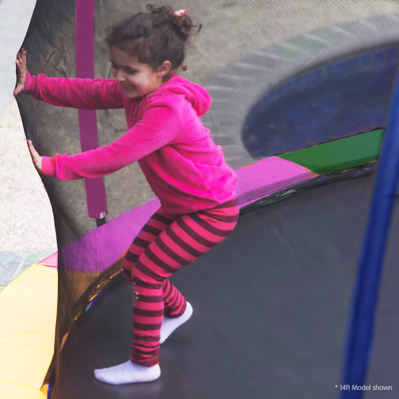 14ft Trampoline - Rainbow