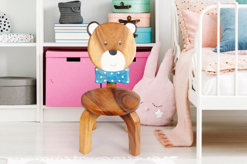 Children's furniture Set Bear Table and 2 Chairs