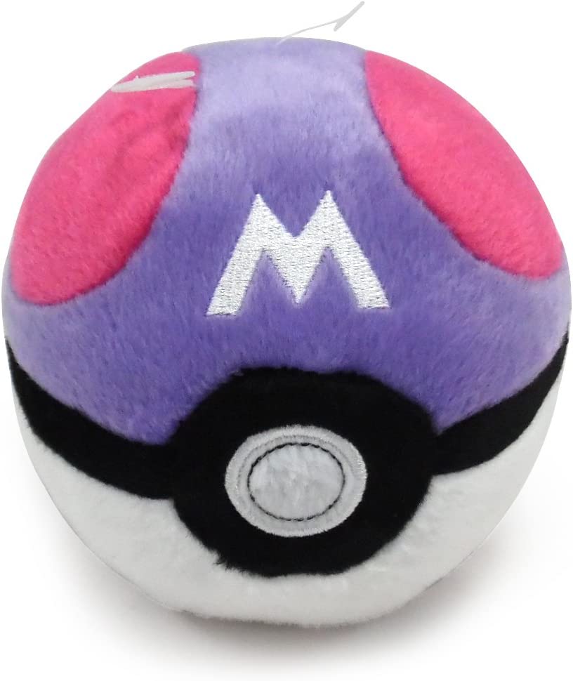 WCT Pokemon 5" Plush Pokeball Master Ball