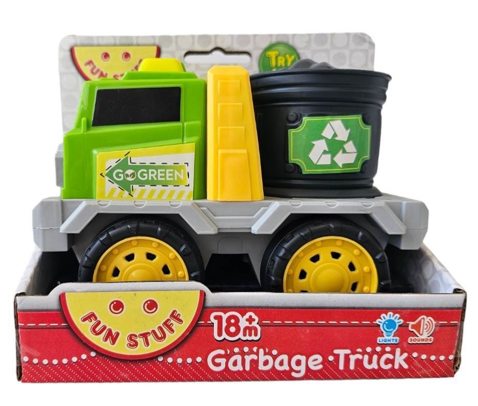 Toy Garbage Truck with Sound and Lights