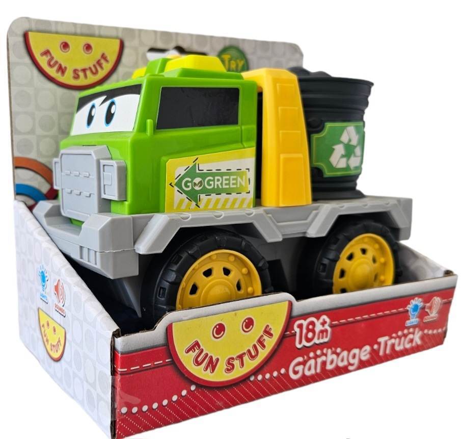 Toy Garbage Truck with Sound and Lights