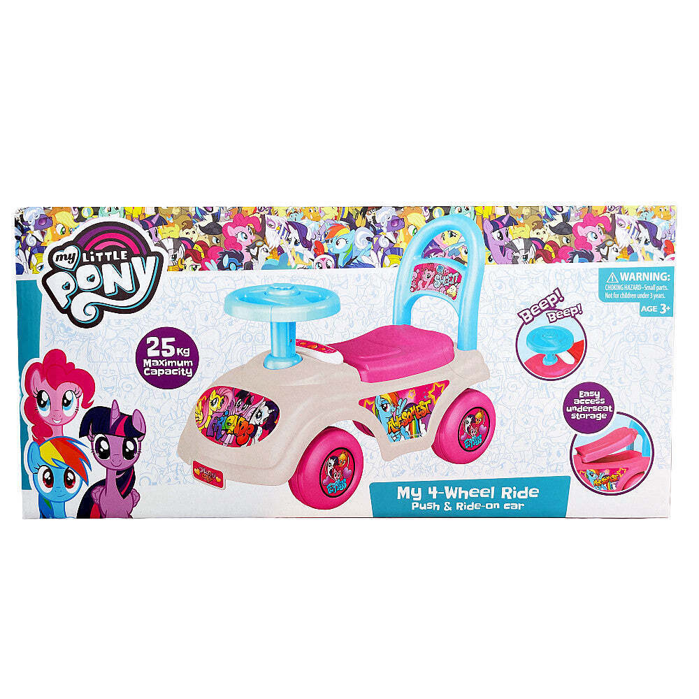 My Little Pony Four Wheel Ride On Car 3+