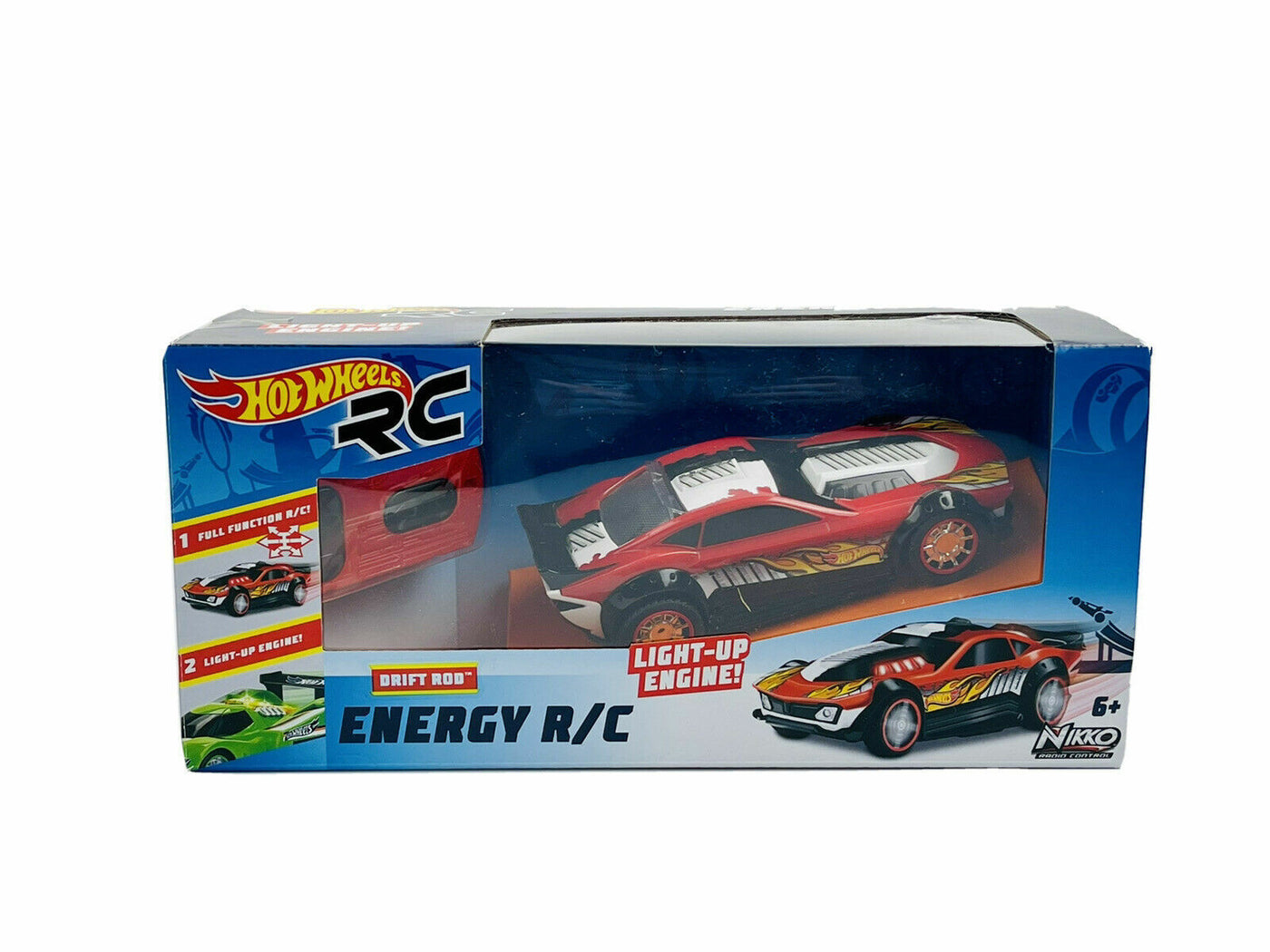 Nikko Hot Wheels Energy R/C Racing Cars Drift Rod 6+ - SM Everyday Living