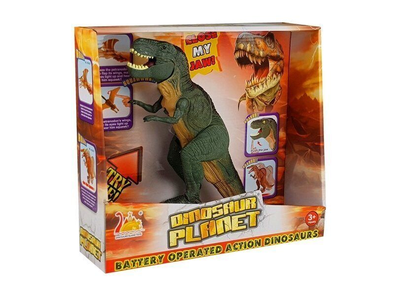 Dinosaur Planet Battery Operated Action Dinosaurs Tyrannosaurus Rex - SM Everyday Living