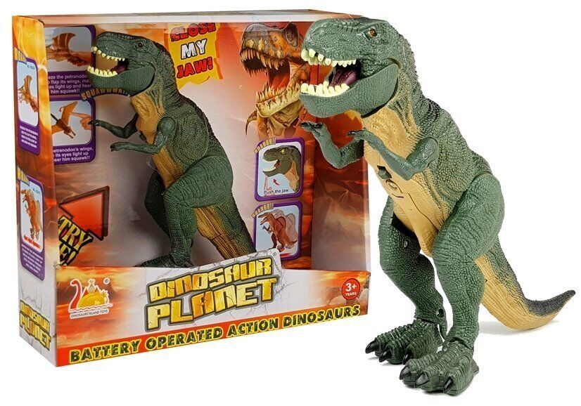 Dinosaur Planet Battery Operated Action Dinosaurs Tyrannosaurus Rex - SM Everyday Living