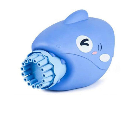 15-Hole Bubble Gun Shark Bubble Machine Automatic Children's Hand-Held Outdoor Toys - SM Everyday Living