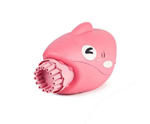 15-Hole Bubble Gun Shark Bubble Machine Automatic Children's Hand-Held Outdoor Toys