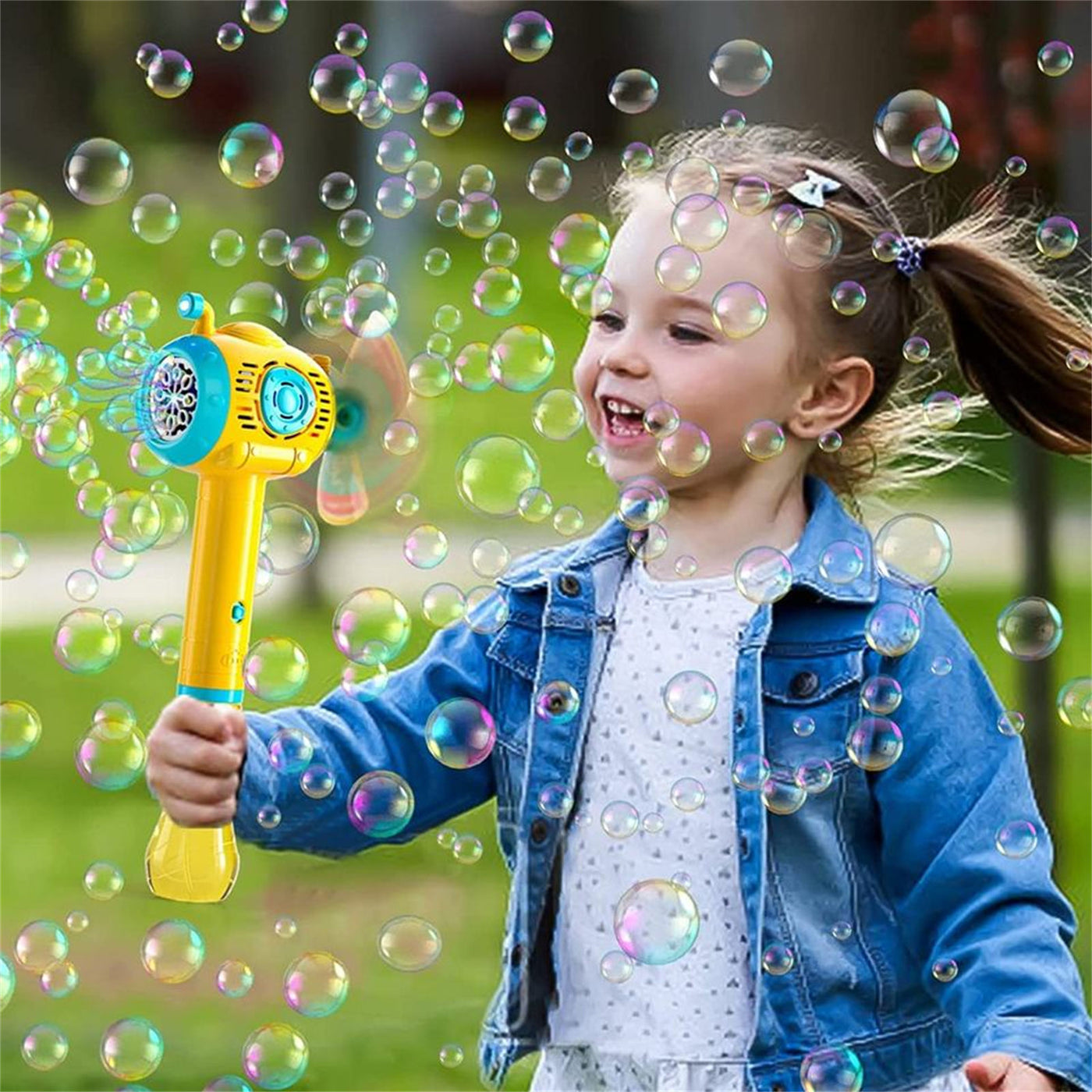 Children's Windmill Submarine Bubble Stick Hand-Held Automatic Bubble Toy
